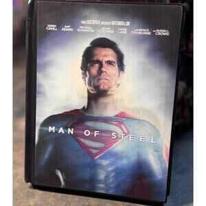 Man of Steel (Blu-Ray DVD 2013, 3-Disc Set) Target Exclusive Lenticular Digibook